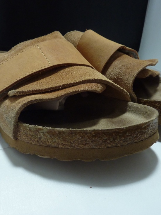 Birkenstock Kyoto Sandals Mens 43 US 10 WHEAT Slide On Made in Germany